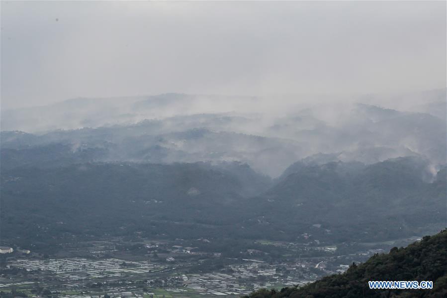 PHILIPPINES-TAAL VOLCANO-ERUPTION