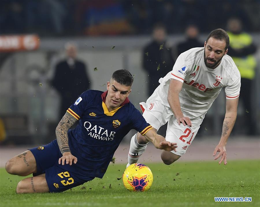 (SP)ITALY-ROME-SOCCER-SERIE A-ROMA VS JUVENTUS