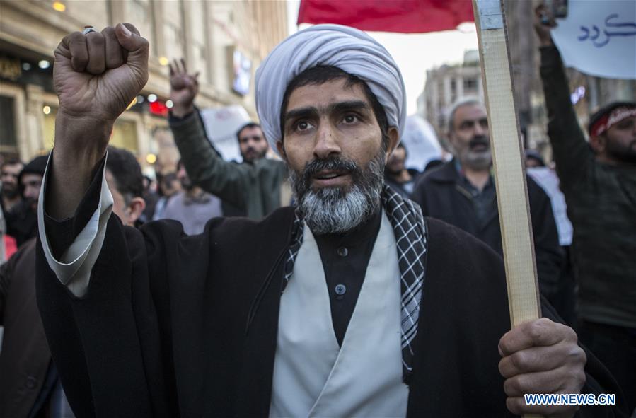 IRAN-TEHRAN-BRITISH EMBASSY-PROTEST