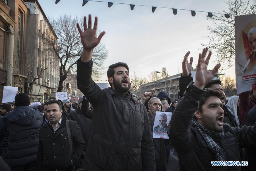 IRAN-TEHRAN-BRITISH EMBASSY-PROTEST