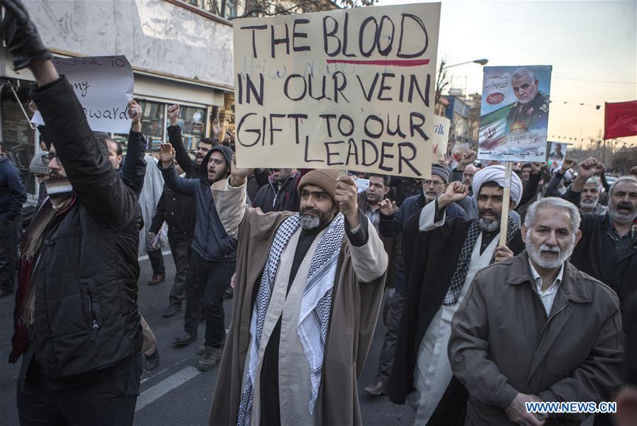 IRAN-TEHRAN-BRITISH EMBASSY-PROTEST