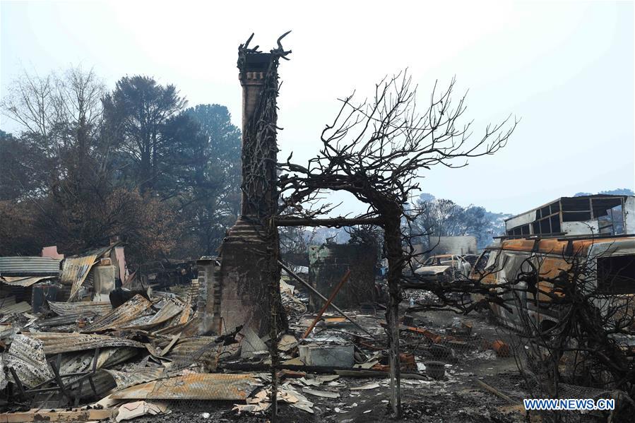 AUSTRALIA-CANBERRA-BUSHFIRE