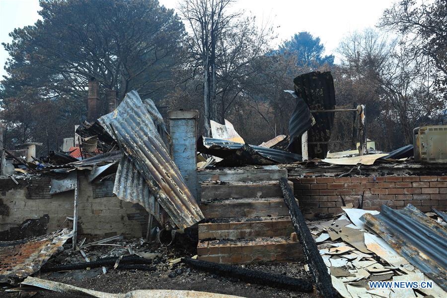 AUSTRALIA-CANBERRA-BUSHFIRE