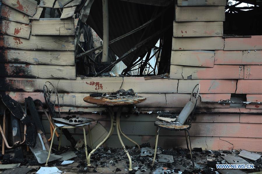 AUSTRALIA-CANBERRA-BUSHFIRE