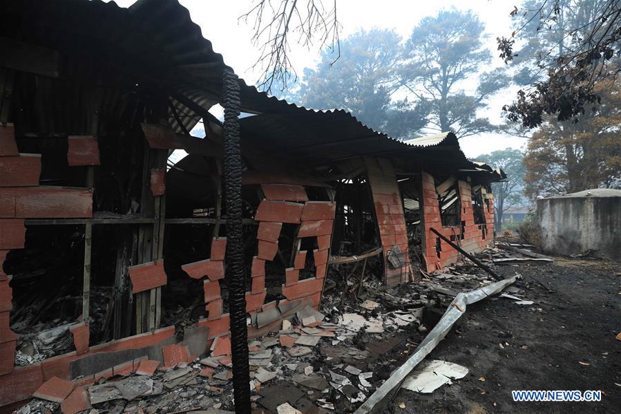 AUSTRALIA-CANBERRA-BUSHFIRE