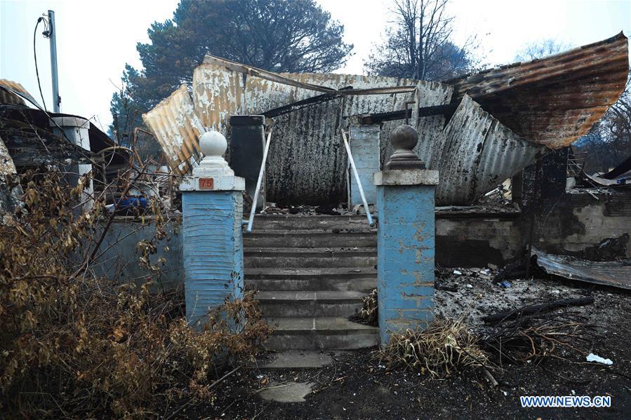 AUSTRALIA-CANBERRA-BUSHFIRE