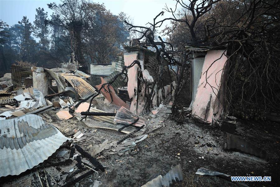 AUSTRALIA-CANBERRA-BUSHFIRE