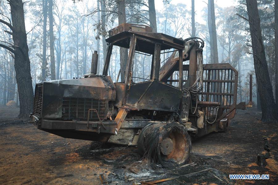 AUSTRALIA-CANBERRA-BUSHFIRE