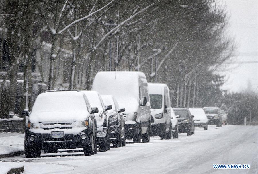 CANADA-VANCOUVER-SNOW