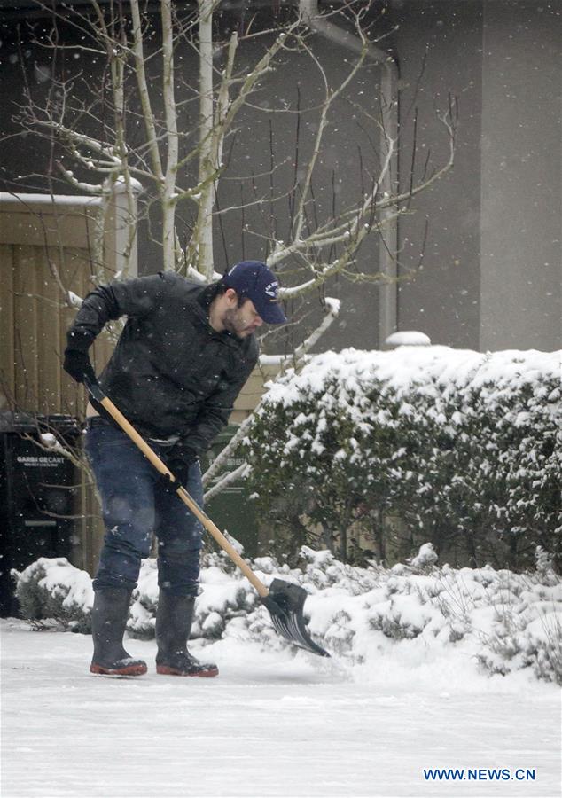 CANADA-VANCOUVER-SNOW