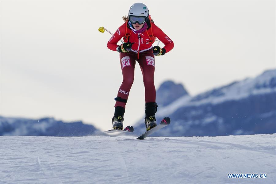 (SP)SWITZERLAND-VILLARS-WINTER YOG-SKI MOUNTAINEERING-SPRINT