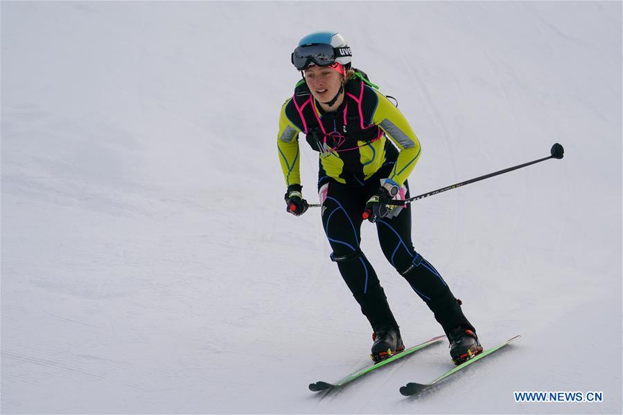 (SP)SWITZERLAND-VILLARS-WINTER YOG-SKI MOUNTAINEERING-SPRINT