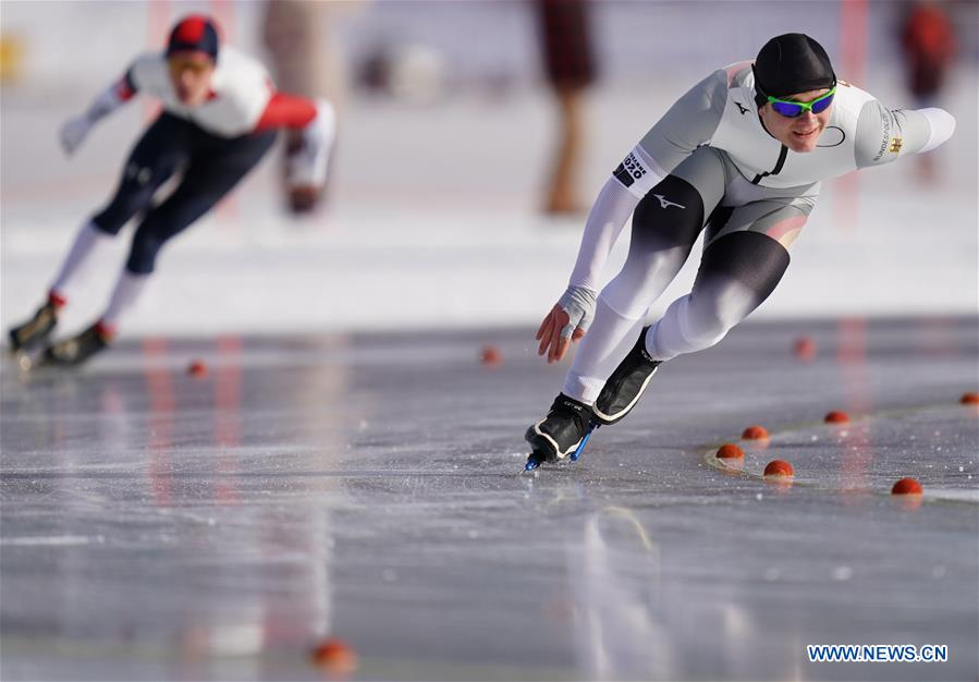 (SP)SWITZERLAND-ST. MORTIZ-WINTER YOG-SPEED SKATING-MEN'S 1500M
