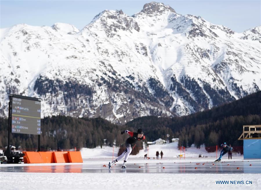 (SP)SWITZERLAND-ST. MORTIZ-WINTER YOG-SPEED SKATING-MEN'S 1500M