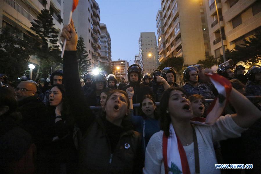 LEBANON-BEIRUT-PROTEST-PM-CABINET-FORMING
