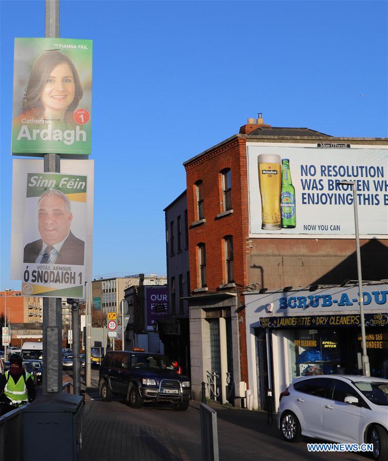  IRELAND-DUBLIN-GENERAL ELECTION CAMPAIGN