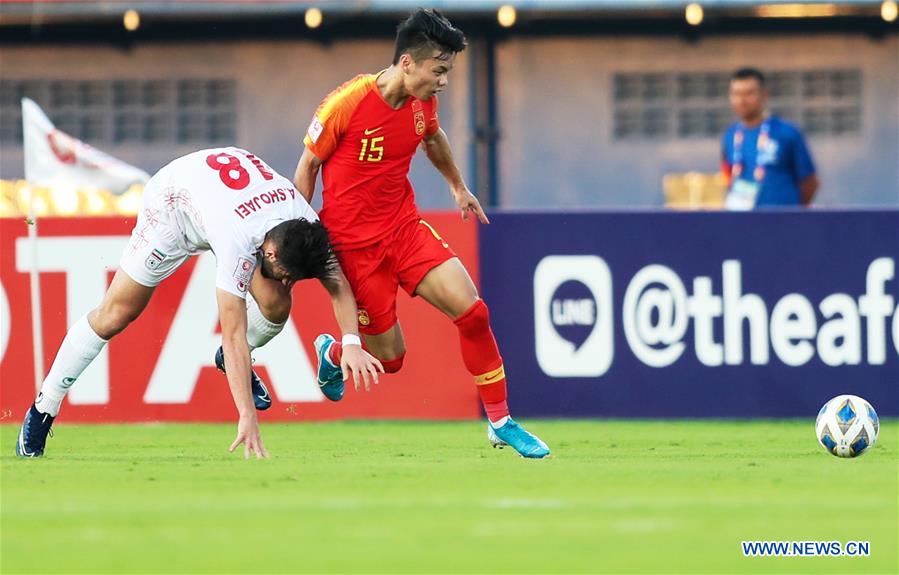 (SP)THAILAND-SONGKHLA-FOOTBALL-AFC U23 CHAMPIONSHIP-CHN VS IRA
