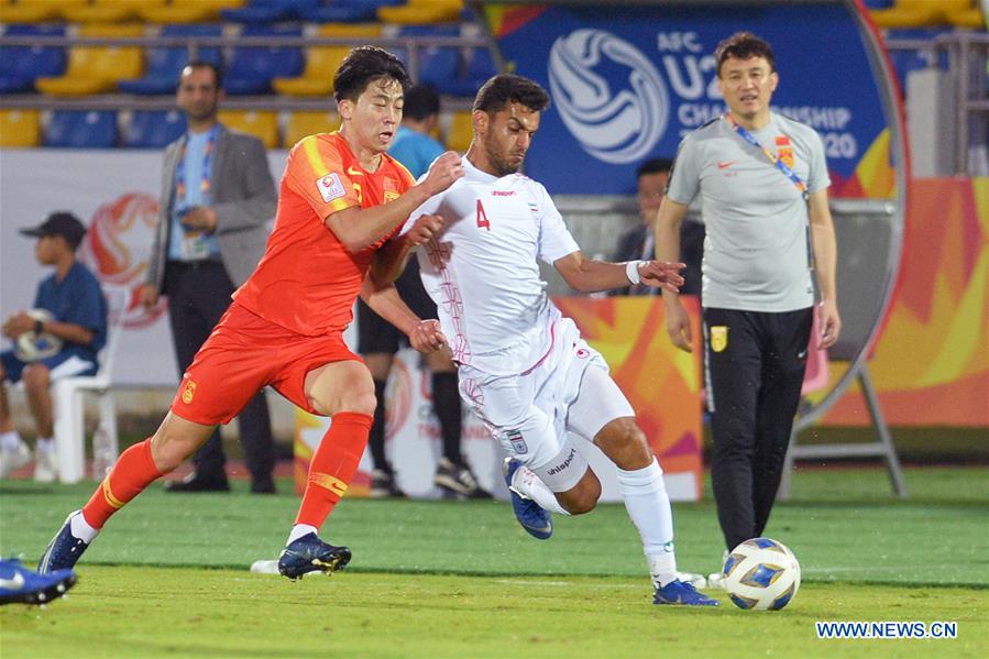 (SP)THAILAND-SONGKHLA-FOOTBALL-AFC U23 CHAMPIONSHIP-CHN VS IRA