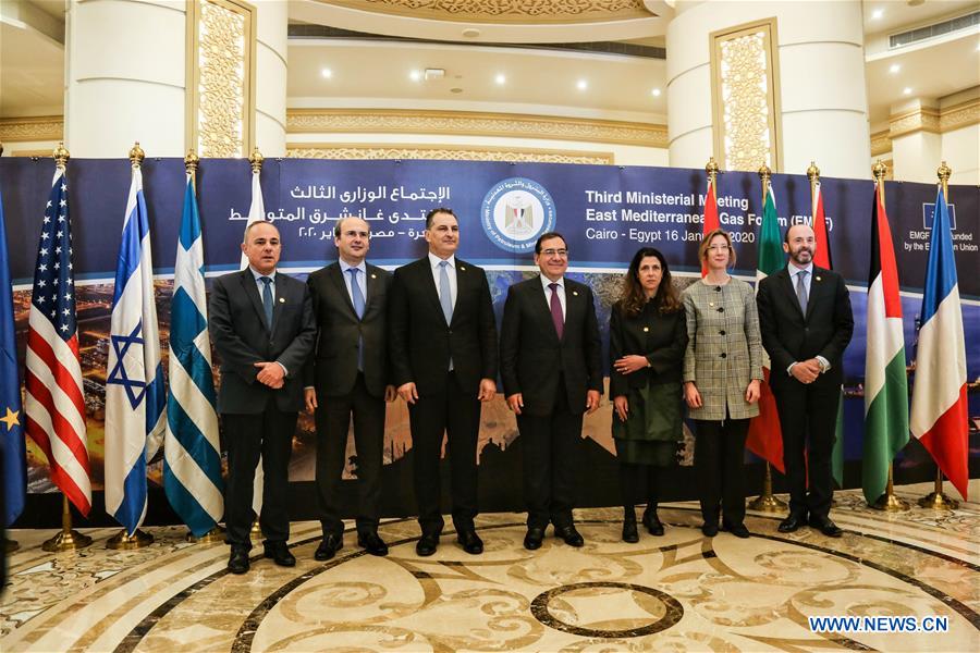 EGYPT-CAIRO-EAST MEDITERRANEAN GAS FORUM-MEETING