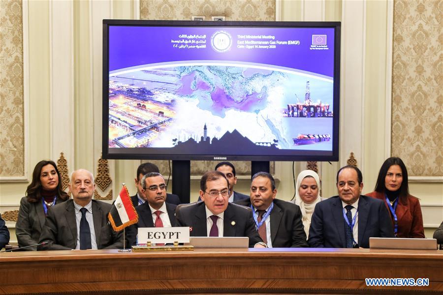 EGYPT-CAIRO-EAST MEDITERRANEAN GAS FORUM-MEETING