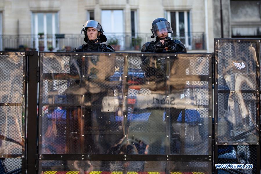 FRANCE-PARIS-DEMONSTRATION-STRIKE-PENSION REFORM