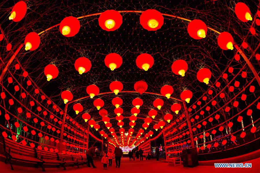 #CHINA-SPRING FESTIVAL-ILLUMINATION INSTALLATIONS (CN)