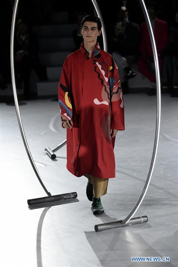 FRANCE-PARIS-FASHION WEEK-ISSEY MIYAKE