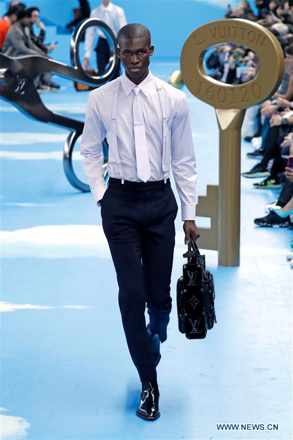 FRANCE-PARIS-FASHION WEEK-LOUIS VUITTON