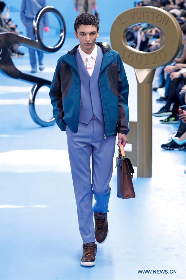 FRANCE-PARIS-FASHION WEEK-LOUIS VUITTON