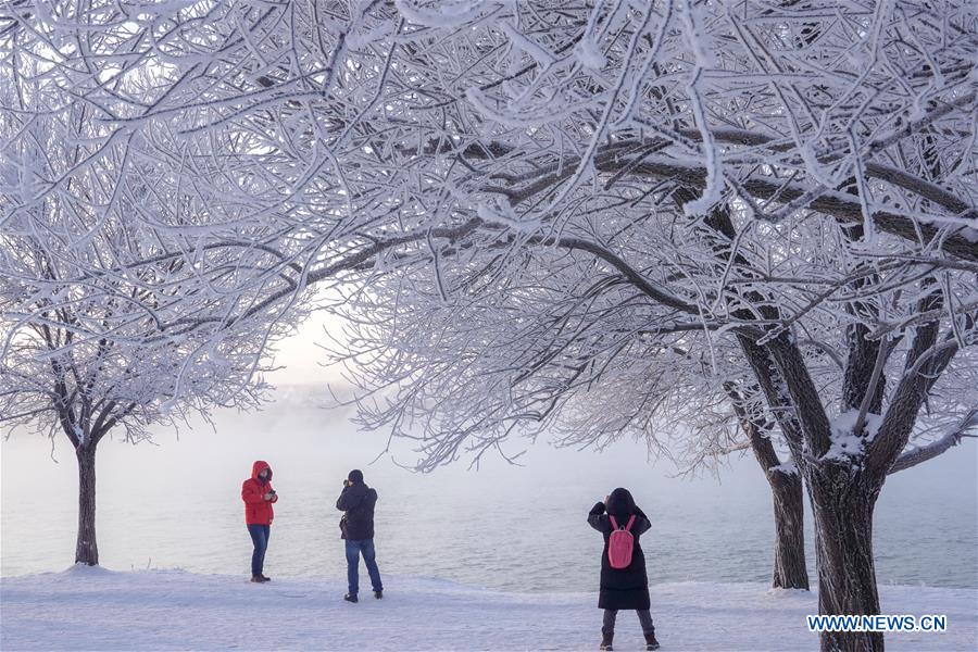 CHINA-JILIN-FROSTY SCENERY (CN)