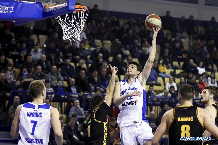 (SP)BOSNIA AND HERZEGOVINA-SARAJEVO-BASKETBALL-ABA2-LEAGUE-SPARS VS SPLIT