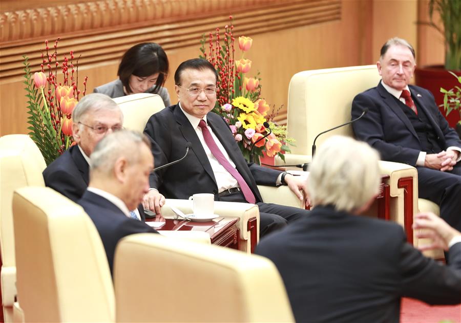 CHINA-BEIJING-LI KEQIANG-SYMPOSIUM-FOREIGN EXPERTS (CN)