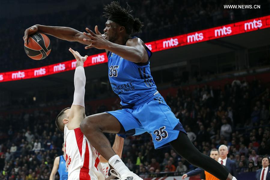 (SP)SERBIA-BELGRADE-BASKETBALL-EUROLEAGUE-CRVENA ZVEZDA VS ALBA BERLIN