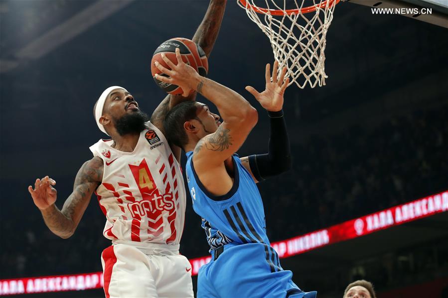 (SP)SERBIA-BELGRADE-BASKETBALL-EUROLEAGUE-CRVENA ZVEZDA VS ALBA BERLIN