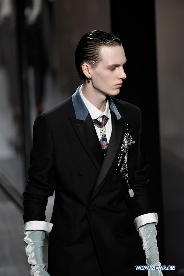 FRANCE-PARIS-FASHION WEEK-DIOR HOMME