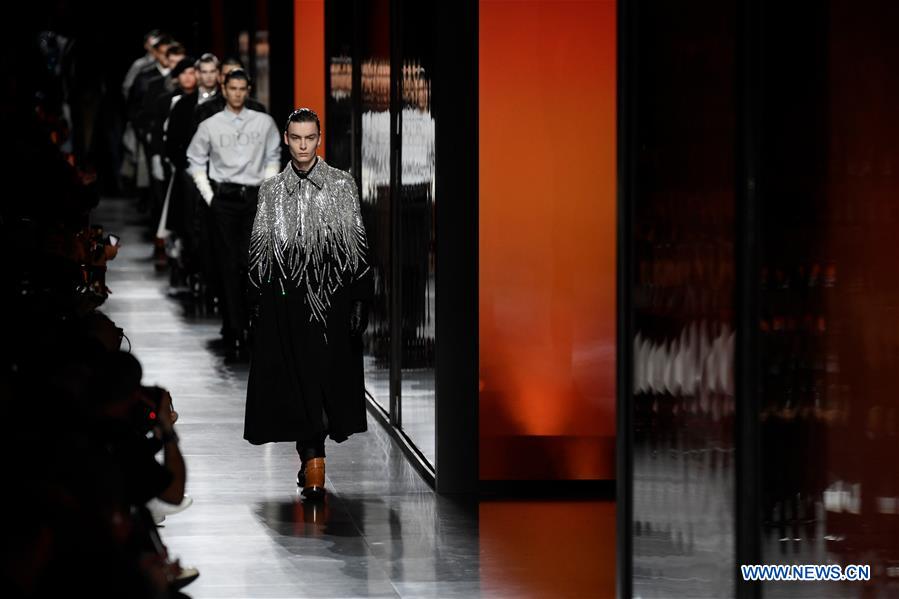 FRANCE-PARIS-FASHION WEEK-DIOR HOMME