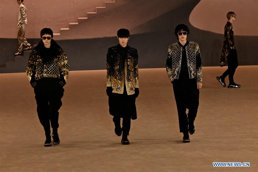 FRANCE-PARIS-FASHION WEEK-BALMAIN