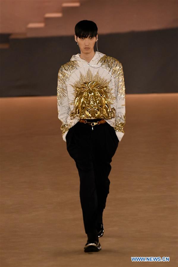 FRANCE-PARIS-FASHION WEEK-BALMAIN