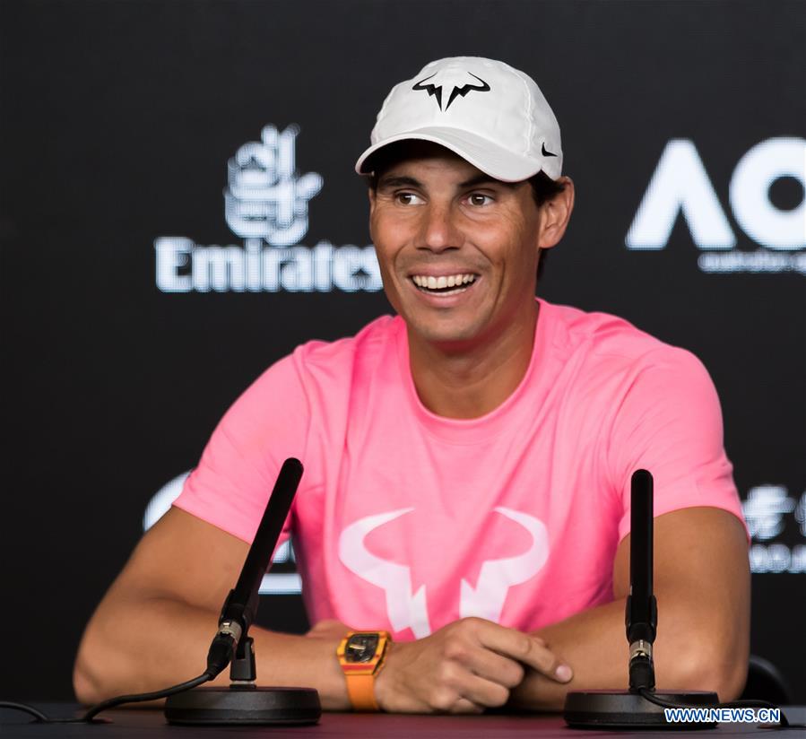 (SP)AUSTRALIA-MELBOURNE-TENNIS-AUSTRALIAN OPEN-PRESS CONFERENCE