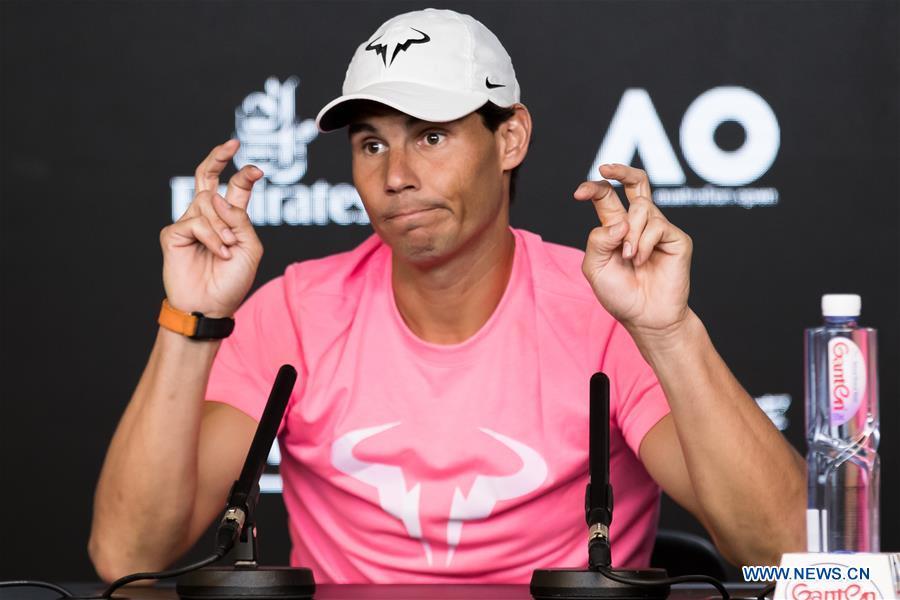 (SP)AUSTRALIA-MELBOURNE-TENNIS-AUSTRALIAN OPEN-PRESS CONFERENCE