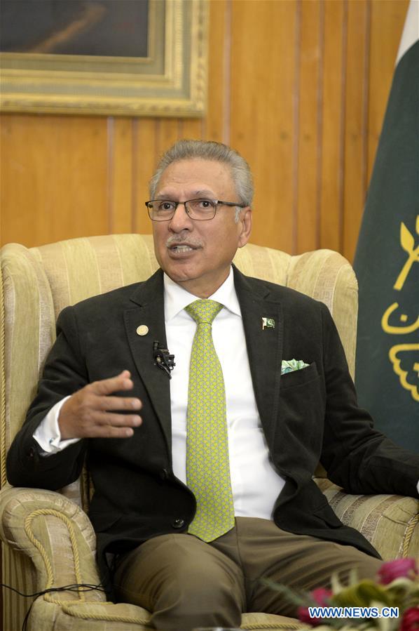 PAKISTAN-ISLAMABAD-PRESIDENT-INTERVIEW