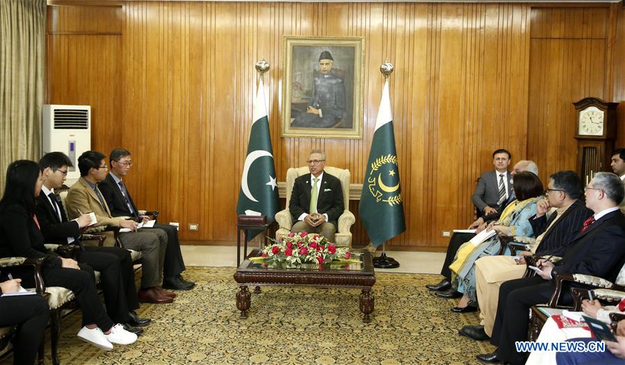 PAKISTAN-ISLAMABAD-PRESIDENT-INTERVIEW