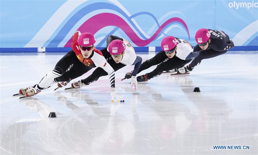 (SP)SWITZERLAND-LAUSANNE-WINTER YOG-SHORT TRACK-MEN'S 1000M