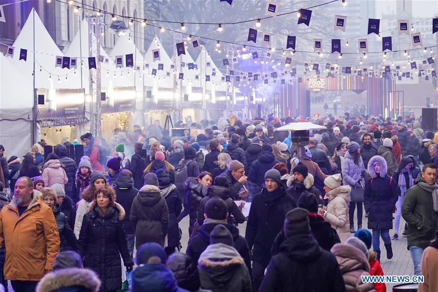 LATVIA-RIGA-STREET FOOD FESTIVAL