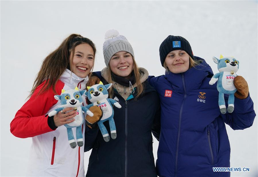 (SP)SWITZERLAND-LEYSIN-WINTER YOG-FREESTYLE SKIING-WOMEN'S FREESKI SLOPESTYLE