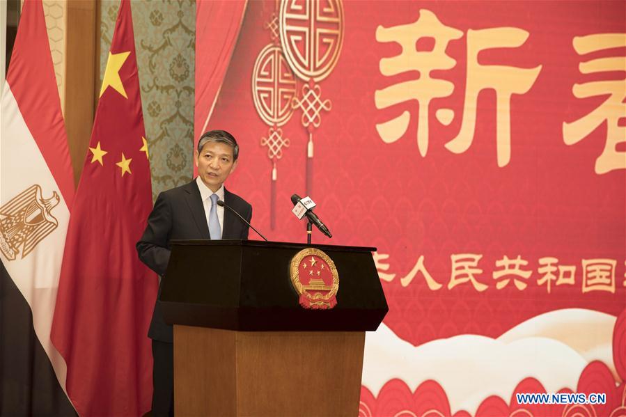 EGYPT-CAIRO-CHINESE NEW YEAR-RECEPTION