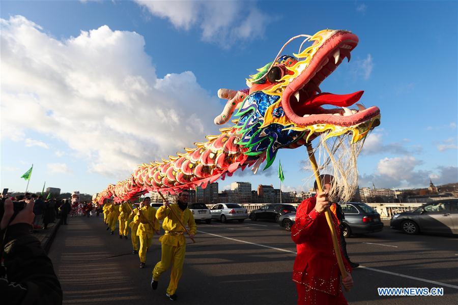 BELGIUM-LIEGE-CHINESE NEW YEAR FESTIVITIES