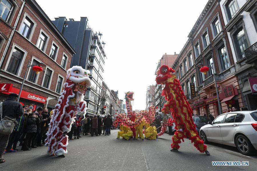 BELGIUM-LIEGE-CHINESE NEW YEAR FESTIVITIES