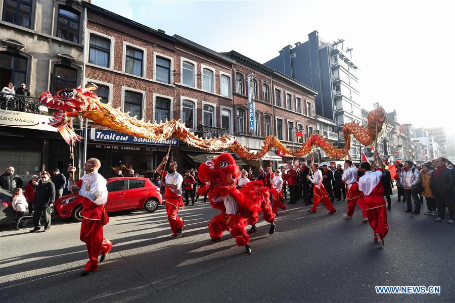 BELGIUM-LIEGE-CHINESE NEW YEAR FESTIVITIES