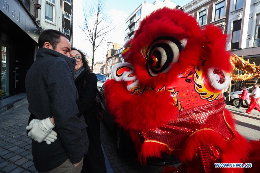BELGIUM-LIEGE-CHINESE NEW YEAR FESTIVITIES